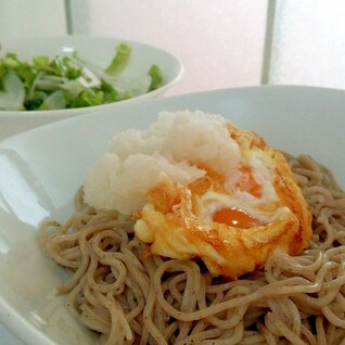 夏バテ解消～ビックリたまご蕎麦～